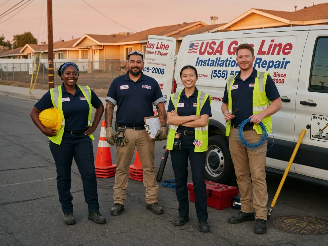 Gas Line Installation company in Lee, ME